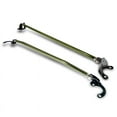 thumbnail image 1 of Spec-D Tuning Front Rear Strut Bar Gunmetal for 1992-2000 Honda Civic, 1 of 2