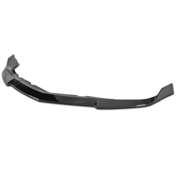 Spec-D Tuning Glossy Black Front Bumper Lip Spoiler Splitter Kit 3PC Compatible with 2011-2014 Dodge Charger