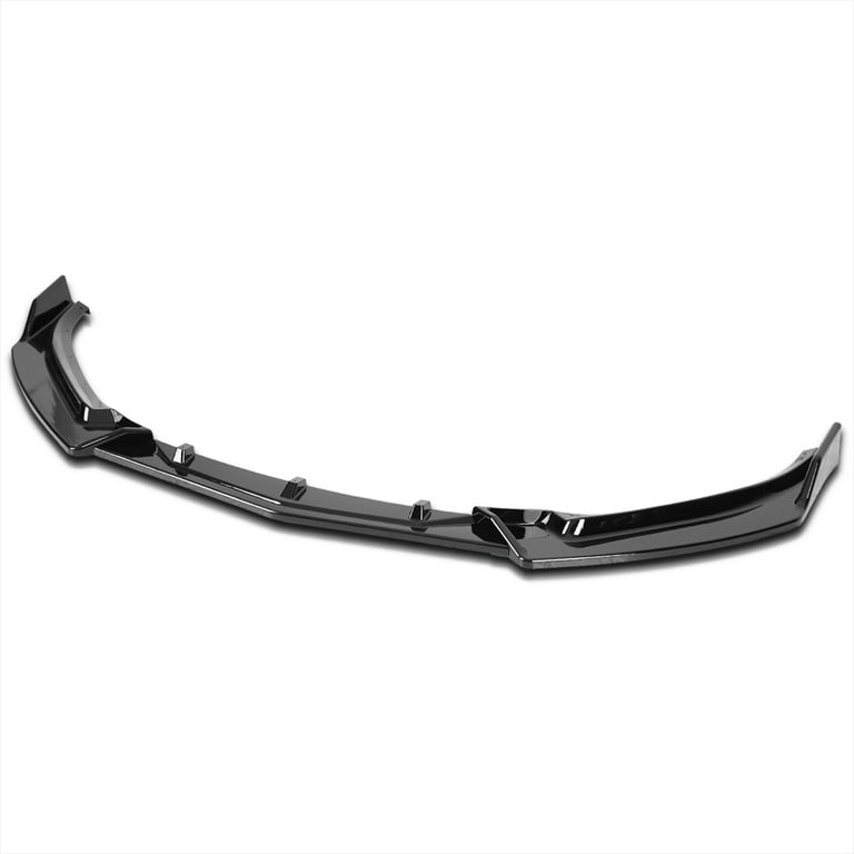 Spec-D Tuning Glossy Black Front Bumper Lip Spoiler Splitters Body