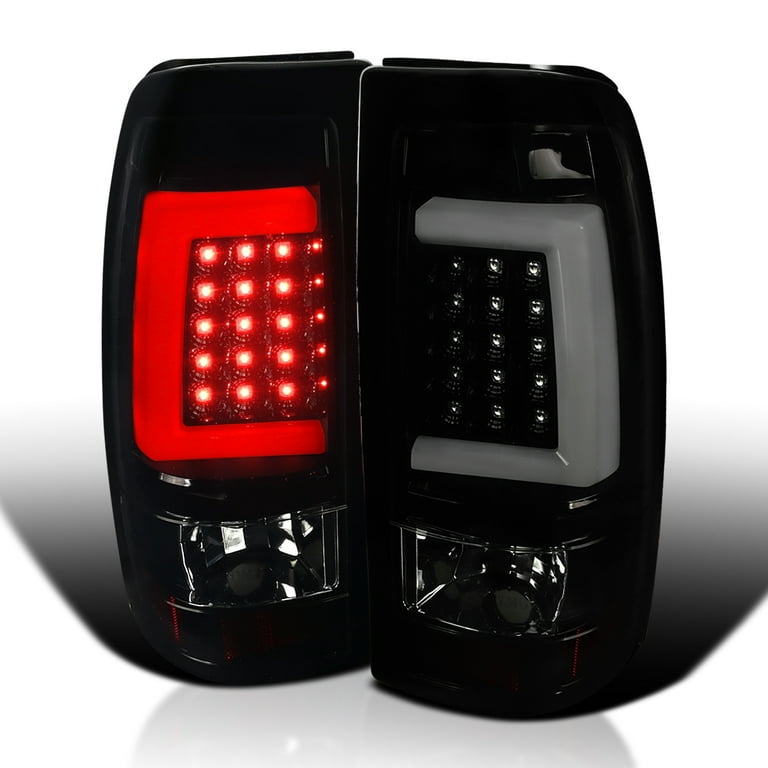 Buy 03-06 Chevy Silverado Smoke Altezza Tail Lights Rear Brake Lamps In