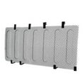thumbnail image 1 of Spec-D Tuning HBG-WRG07SSJM Mesh Grille Insert for 07 to 14 Jeep Wrangler, Black - Stainless Steel - 5 x 17 x 30 in., 1 of 1
