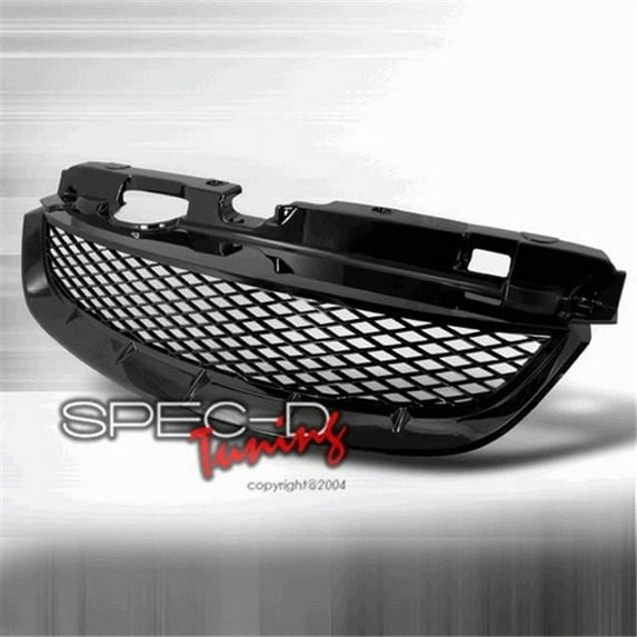 Spec-D Tuning HG-CV04TR 2 Door Hood Grille for 04 to 05 Honda Civic, 5 x 18 x 33 in.