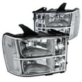 thumbnail image 1 of Spec-D Tuning Headlights for 2007-2013 GMC Sierra Pickup Head Light Assembly Left + Right Pair, 1 of 7