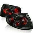 thumbnail image 1 of Spec-D Tuning JDM Black Tail Lights Compatible with 2006-2009 Volkswagen Golf MK5 GTI Rabbit R32, Left + Right Pair Assembly, 1 of 7