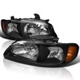 thumbnail image 1 of Spec-D Tuning Jdm Headlights Black Compatible with 2000-2003 Nissan Sentra L+R Pair Head Light Lamp Assembly, 1 of 6