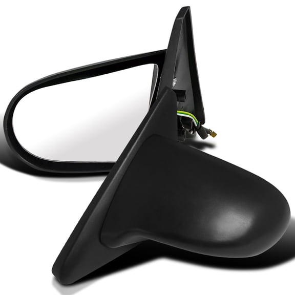 Spec-D Tuning Power Sports Side Mirrors Black Compatible with 1996-2000 Honda Civic EJ EK 2/3Dr Coupe/Sedan Left + Right Pair