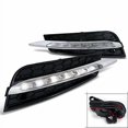 thumbnail image 1 of Spec-D Tuning LDR-CRU09-PT Chevy Cruze SMD LED Driving DRL Fog Lights 6000K Pair, 1 of 1