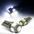 thumbnail image 1 of Spec-D Tuning LED-194CANWH-205 T10 5-Smd Canbus Led Light Bulbs Lamps White 2Pc Set 194 W5W Pair, 1 of 2