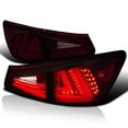 thumbnail image 1 of Spec-D Tuning LED Bar Red Smoke Tail Lights Compatible with 2006-2008 Lexus IS250 IS350, Left + Right Pair Assembly, 1 of 8