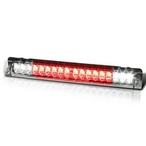 Spec-D Tuning LED Chrome Clear 3rd Brake Light Compatible with 1997-2003 Ford F-150, 2004 Ford F-150 Heritage, 1998-1999 Ford F-250, 2002 Lincoln Blackwood