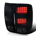 thumbnail image 1 of Spec-D Tuning LED Glossy Black Housing Smoke Lens Tail Brake Lights Compatible with 2007-2013 GMC Sierra 1500, 2007-2014 GMC Sierra 2500HD/3500HD, Left + Right Pair Assembly, 1 of 5