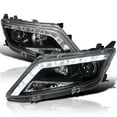 thumbnail image 1 of Spec-D Tuning LED Projector Black Headlights Compatible with 2010-2012 Ford Fusion Left + Right Pair Headlamps Assembly, 1 of 8