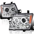 thumbnail image 1 of Spec-D Tuning LED Projector Headlights Compatible with 2005-2015 Nissan Xterra, Left + Right Pair Headlamps Assembly, 1 of 5