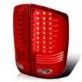 thumbnail image 1 of Spec-D Tuning LED Red Tail Lights Compatible with 2002-2006 Dodge Ram 1500/2500/3500, Left + Right Pair Assembly, 1 of 7