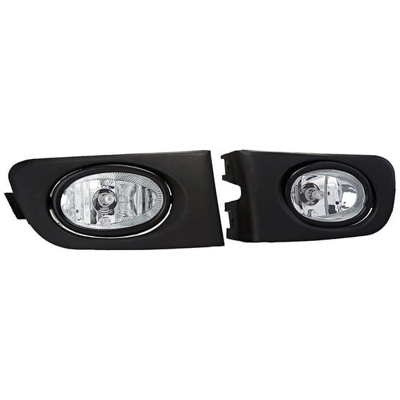 Spec-D Tuning LF-CV01OEM-RS Civic 2D 4Dr Driving Fog Lights+Relay+Switch+H11 Bulbs