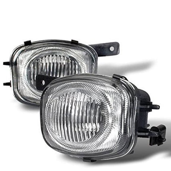 Spec-D Tuning LF-ELP00-WJ Mitsubishi Eclipse Rs Gs Chrome Clear Fog Lights Lamps