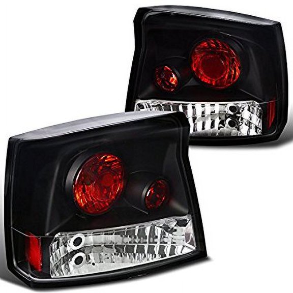 Spec-D Tuning LT-CHG05JM-TM Dodge Charger R/T Se Srt8 Sxt Black Altezza Tail Lights