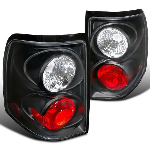 Spec-D Tuning LT-EPOR02JM-TM Ford Explorer Xlt Xls Black Housing Altezza Tail Lights