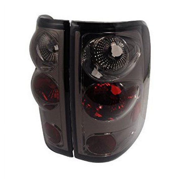 Spec-D Tuning LT-F15004G-TM Ford F150 Smoke Tint Chrome Altezza Tail Lights