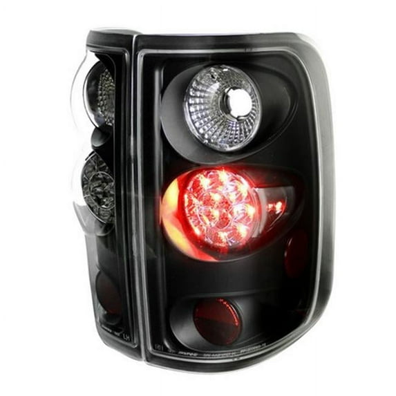 Spec-D Tuning LT-F15004JMLED-TM LED Tail Lights for 04 to 08 Ford F250, Black