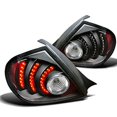 thumbnail image 1 of Spec-D Tuning LT-NEO03JMLED-DP Dodge Neon Srt4 R/T Black Led Tail Lights Depo, 1 of 2