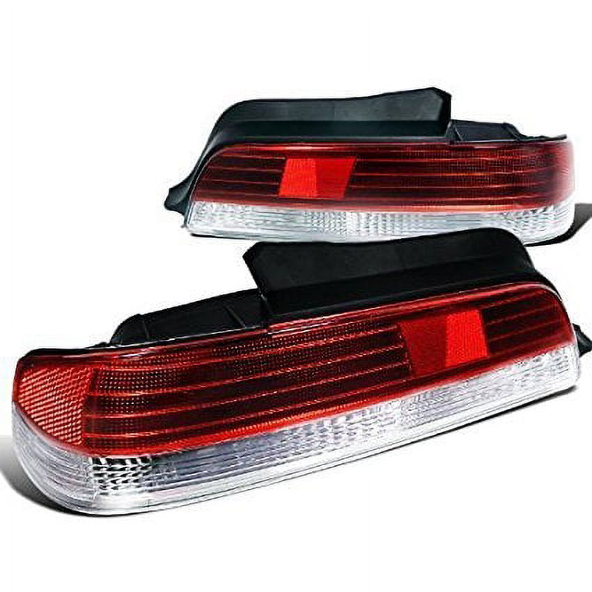 SpecD Tuning LTPL97RPWRS Honda Prelude Type Sh/ Base Tail Lights Red