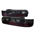 thumbnail image 1 of Spec-D Tuning LT-S13892RG-TM Nissan 240Sx S13 2Dr Coupe Red Smoked Tail Lights, 1 of 2