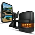 thumbnail image 1 of Spec-D Tuning Amber LED Signal Power Heated Manual Fold Towing Mirrors Compatible with 1988-1998 GMC C/K 1500 2500 3500 , 1992-1999 Yukon Suburban Left + Right Pair, 1 of 7