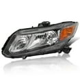 thumbnail image 1 of Spec-D Tuning Left Driver Side Black Headlight Compatible with 2012-2015 Honda Civic Sedan, 2012-2013 Civic Coupe Head Light Lamp Assembly, 1 of 6