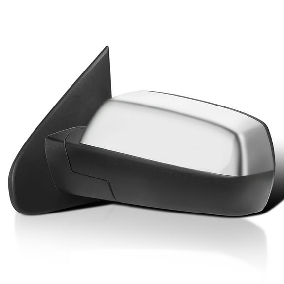 Spec-D Tuning Left Driver Side Chrome Power Heated Mirror w/ Puddle Light Compatible with 2014-2018 Chevy Silverado, GMC Sierra