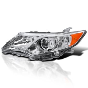 Spec-D Tuning Left Driver Side Chrome Projector Headlight Compatible with 2012-2014 Toyota Camry