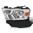 thumbnail image 1 of Spec-D Tuning Left Driver Side Factory Style Chrome Headlight Compatible with 2019-2024 Dodge Ram 1500 Headlamp Assembly, 1 of 5