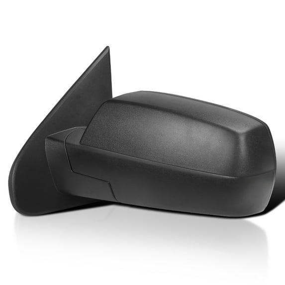 Spec-D Tuning Left Driver Side Matte Black Power Heated Mirror w/ Puddle Light Compatible with 2014-2018 Chevy Silverado, GMC Sierra