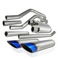 thumbnail image 1 of Spec-D Tuning MFCAT2-F15004-SD Ford F150 4.6L 5.4L V8 Dual Burnt Slant Tip Catback Exhaust Muffler, 1 of 1