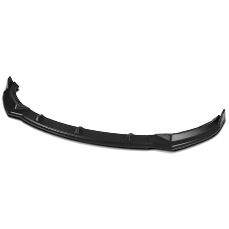 Spec-D Tuning Matte Black Front Bumper Body Lip Kit Spoiler 3PC Compatible with 2017-2020 Tesla Model 3 Sedan