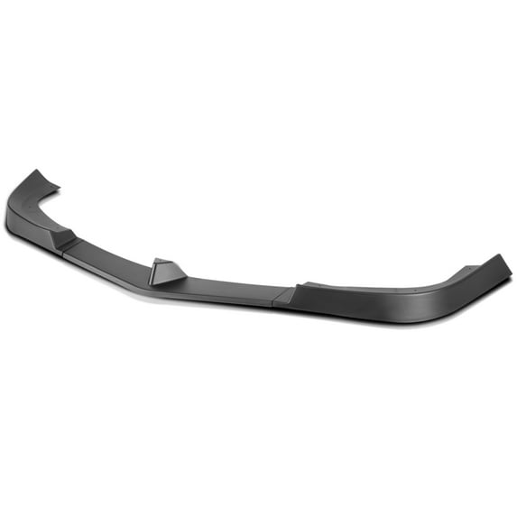 Spec-D Tuning Matte Black Front Bumper Lip Splitter Spoiler 3PC Compatible with 2012-2014 Mercedes Benz W204