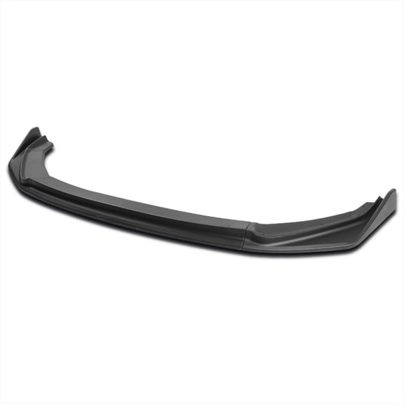 Spec-D Tuning Matte Black Front Bumper Lip Spoiler Splitter Body Kit 3PC Compatible with 2014-2017 Honda Fit