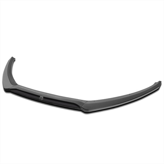 Spec-D Tuning Matte Black Front Bumper Lip Spoiler Splitter Body Kit 3PC Compatible with 2015-2018 Ford Focus