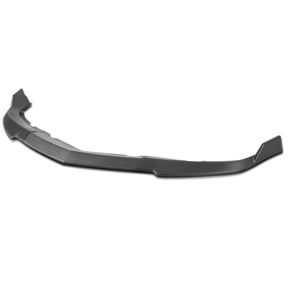 Spec-D Tuning Matte Black Front Bumper Lip Spoiler Splitter Kit 3PC Compatible with 2011-2014 Dodge Charger