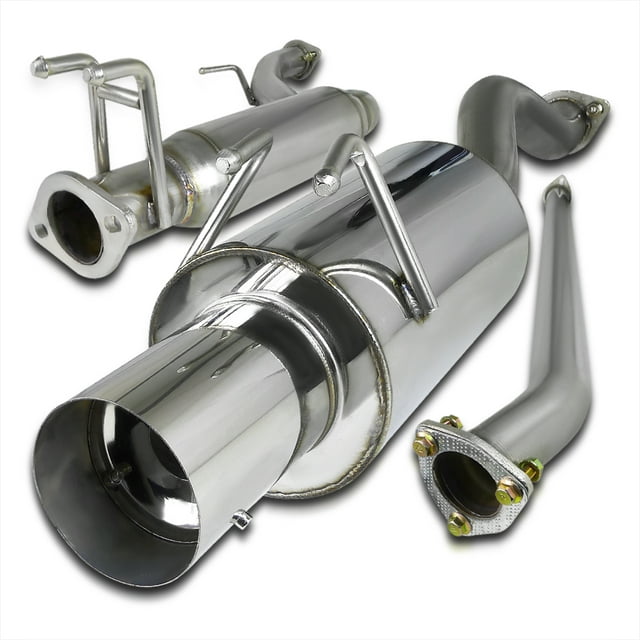 SpecD Tuning N1 Catback Exhaust Muffler Compatible with 20062011