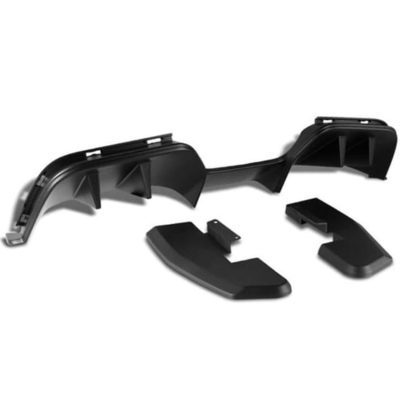 Spec-D Tuning PFT Style Rear Diffuser for 2015-2017 Ford Mustang