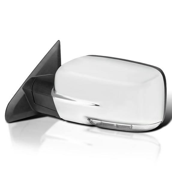 Spec-D Tuning Power Heated Chrome Left Driver Side Mirror Compatible with 2013-2019 Dodge Ram 1500