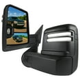 thumbnail image 1 of Spec-D Tuning Power Heated Towing Mirrors w/ Smoke LED DRL and Sequential LED Turn Signals Compatible with 2007-2013 Chevy Silverado 1500, Left + Right Pair Assembly, 1 of 7