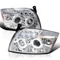 thumbnail image 1 of Spec-D Tuning Projector LED Headlights Chrome Compatible with 2007-2012 Dodge Caliber All, Left + Right Pair Headlamps Assembly, 1 of 5