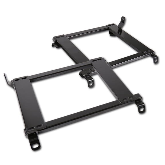Spec-D Tuning Racing Seats Mounting Brackets Rail Track Pair Compatible with 1996-2000 Honda Civic EK 2/3/4Dr