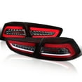 thumbnail image 1 of Spec-D Tuning Red LED Bar Tail Lights Compatible with 2008-2017 Mitsubishi Lancer, 2008-2015 Mitsubishi Lancer Evolution, Left + Right Pair Assembly, 1 of 7