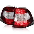 thumbnail image 1 of Spec-D Tuning Red LED Tail Lights Compatible with 1998-2005 Mercedes-Benz W163 M-Class, Left + Right Pair Assembly, 1 of 5