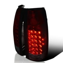Spec-D Tuning Red Smoke Lens LED Tail Lights Compatible with Chevy/GMC C/K 1500/2500/3500 Truck Left Right Pair Assembly