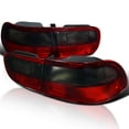 thumbnail image 1 of Spec-D Tuning Red Smoke Lens Tail Lights Compatible with 1992-1995 Honda Civic 2 Door Coupe Models, 1992-1995 Honda Civic 4 Door Sedan Left + Right Pair Assembly, 1 of 7