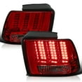 thumbnail image 1 of Spec-D Tuning Red Smoke Sequential LED Tail Lights Compatible with 1999-2004 Ford Mustang, Left + Right Pair Assembly, 1 of 7